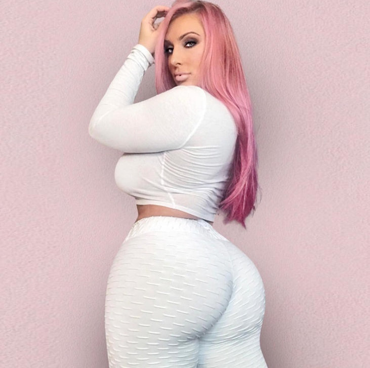 Booty Lifting Anti Cellulite Scrunch Leggings Without Pocket - NathBeauty